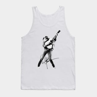 vintage dwight yoakam pen sketch shirt design Tank Top